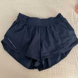 Navy hotty hot shorts